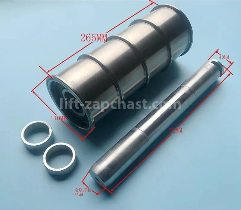 Шків ліфта GEN2, L=265 мм D=110 мм на 4 ремені OTIS AAA20780P7