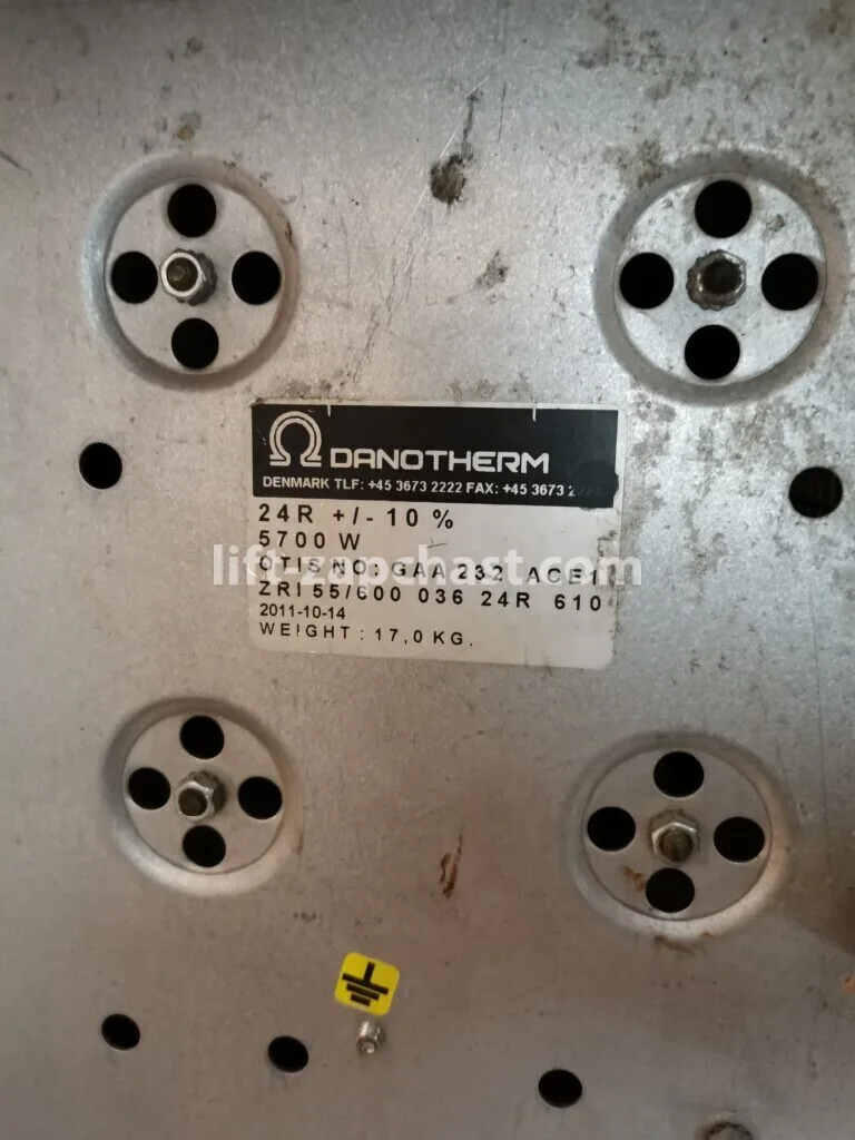 Блок резисторів ліфта для частотника 15KW OTIS GAA232ACE1